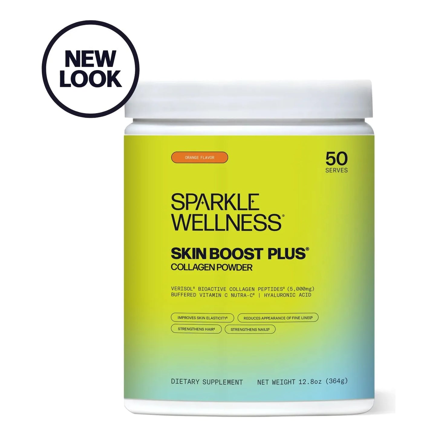 Sparkle Skin Boost Plus Suplemento Alimenticio Para Mejorar La Piel Con Colageno Y Acido Hialuronico