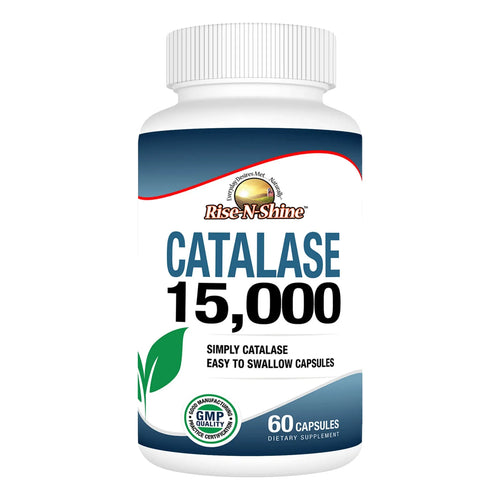 Suplemento Catalase 15000 Enzima Antioxidante Salud Capilar 60 Unidades
