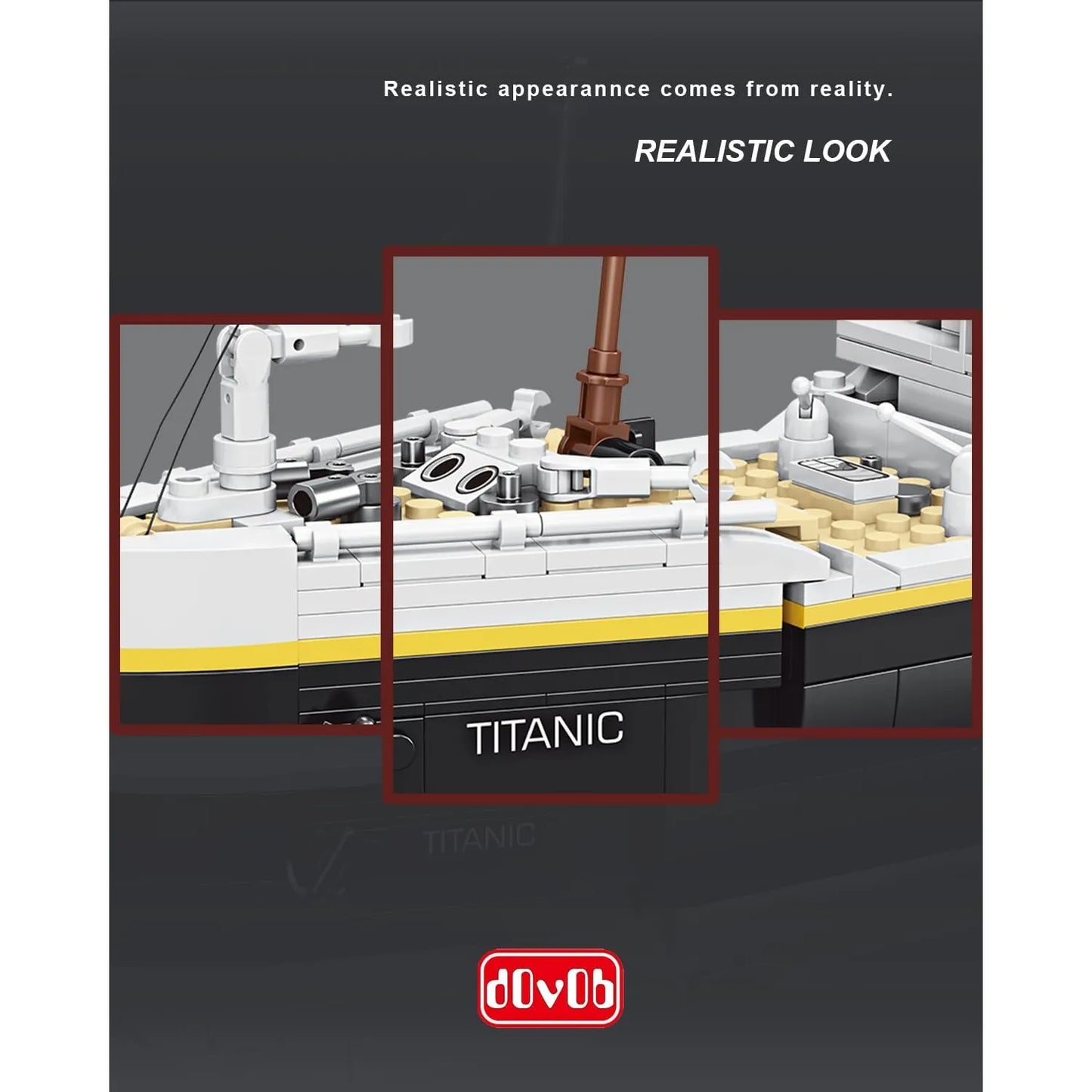 Juego De Bloques Titanic 2022 Modelo Modular 2022 Piezas Compatibles