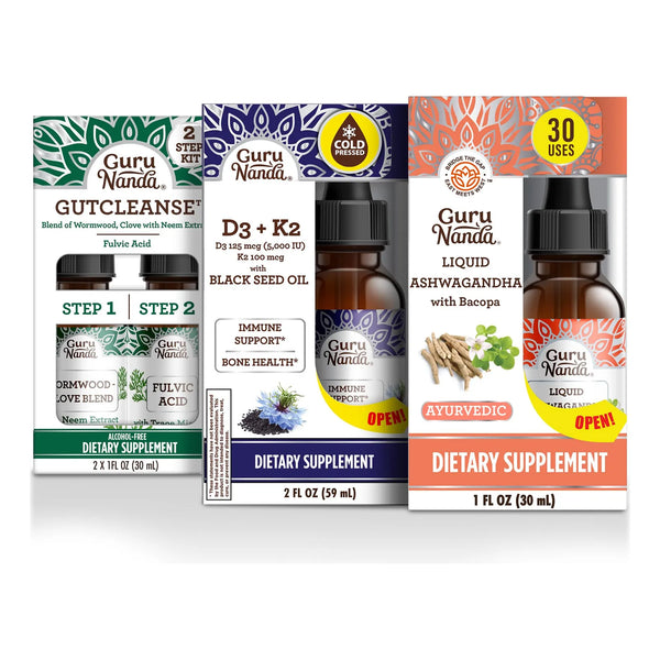 Ashwagandha Liquida Con Aceite De Semilla Negra Refuerza Inmunidad Y Reduce Estres