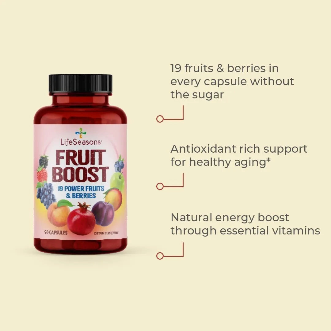 Paquete 40 Superfrutas Vegetales Vitaminas Minerales Triple Potencia