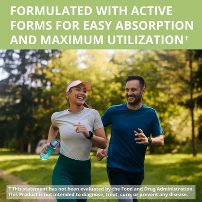 Complejo Avanzado De Vitamina B Activa 90 Capsulas Energia Y Metabolismo