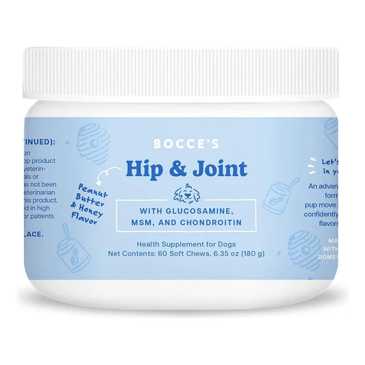 Masticables Para Perros Con Glucosamina MSM Y Condroitina Sabor Mantequilla De Maní