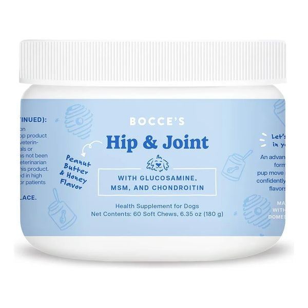 Masticables Para Perros Con Glucosamina MSM Y Condroitina Sabor Mantequilla De Maní