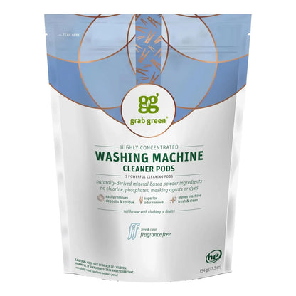 Limpiador De Lavadora Grab Green 5 Unidades Minerales Sin Fragancia