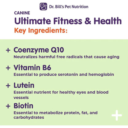 Vitaminas Caninas Multivitaminico Con Coenzima Q10 Para Perros Dr Bills