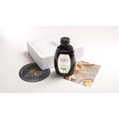 Miel Cruda Sin Filtrar Sandts Honey 907 G Pura Natural Sin Omg