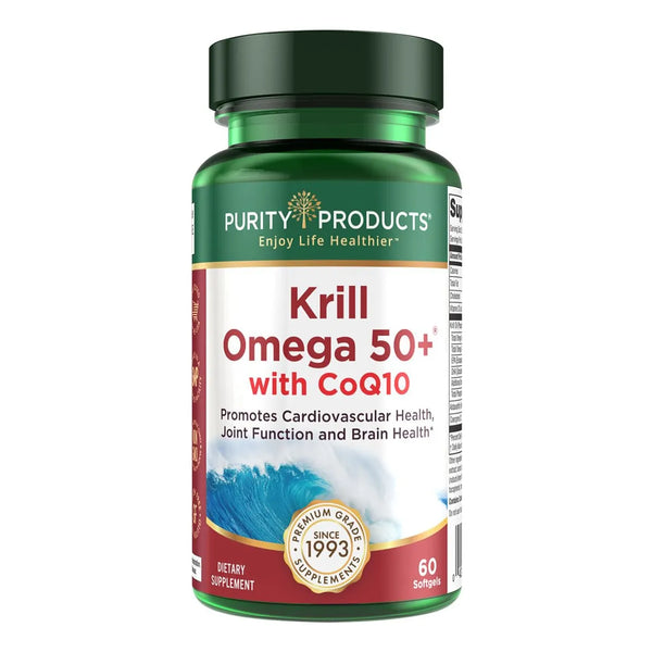 Krill Omega 50 Con Coq10 60 Capsulas Blandas Suplemento Dietetico