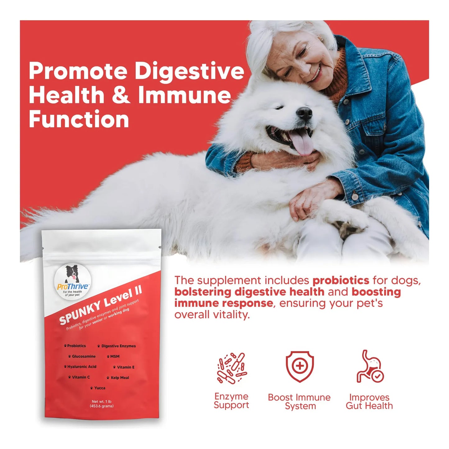 Suplemento Para Articulaciones De Perros Con Glucosamina MSM Y Probióticos Alivia Dolor Y Mejora Movilidad