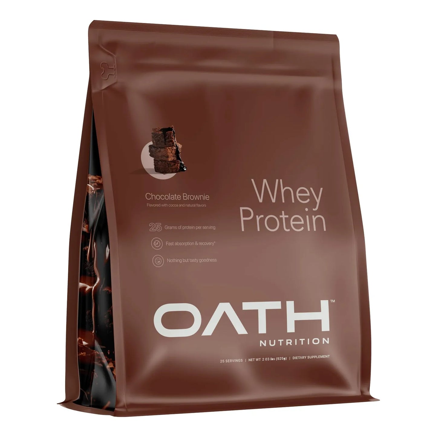 Proteina De Suero Chocolate Brownie 2Kg 25 Porciones Alto En Proteinas