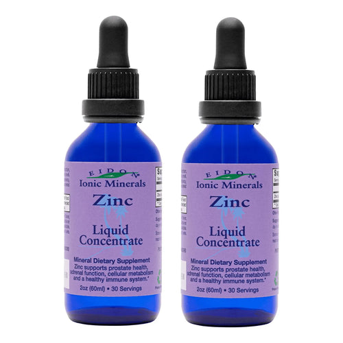 Concentrado Liquido De Zinc Eidon Ionic Minerals Suplemento Para Sistema Inmunologico Y Piel 2 Onzas