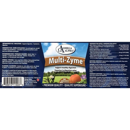 Enzimas Digestivas Multi Zyme 90 Capsulas Mejora Tu Digestión Naturalmente