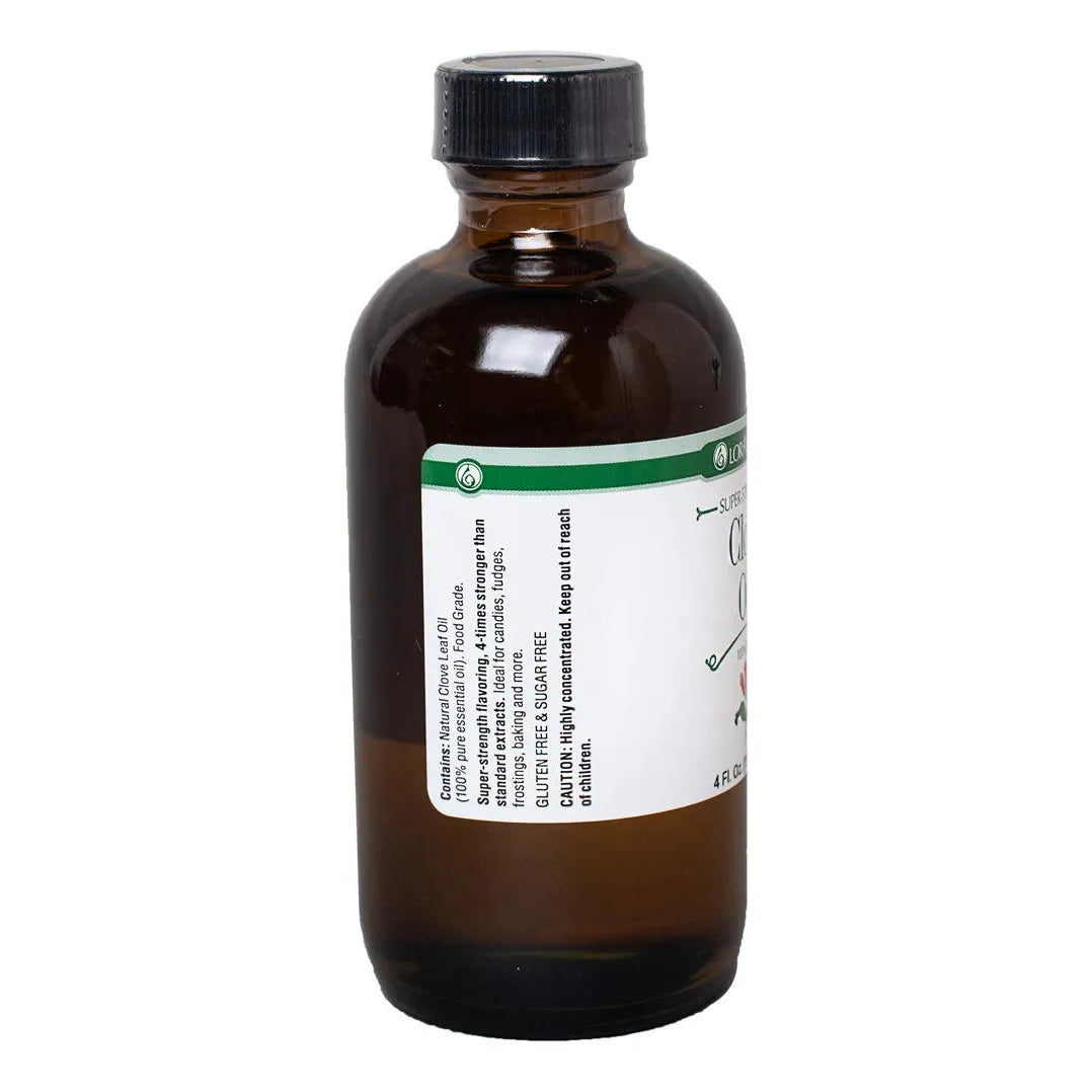 Aceite Esencial De Hoja De Clavo LorAnn 120ml Sabor Natural Premium