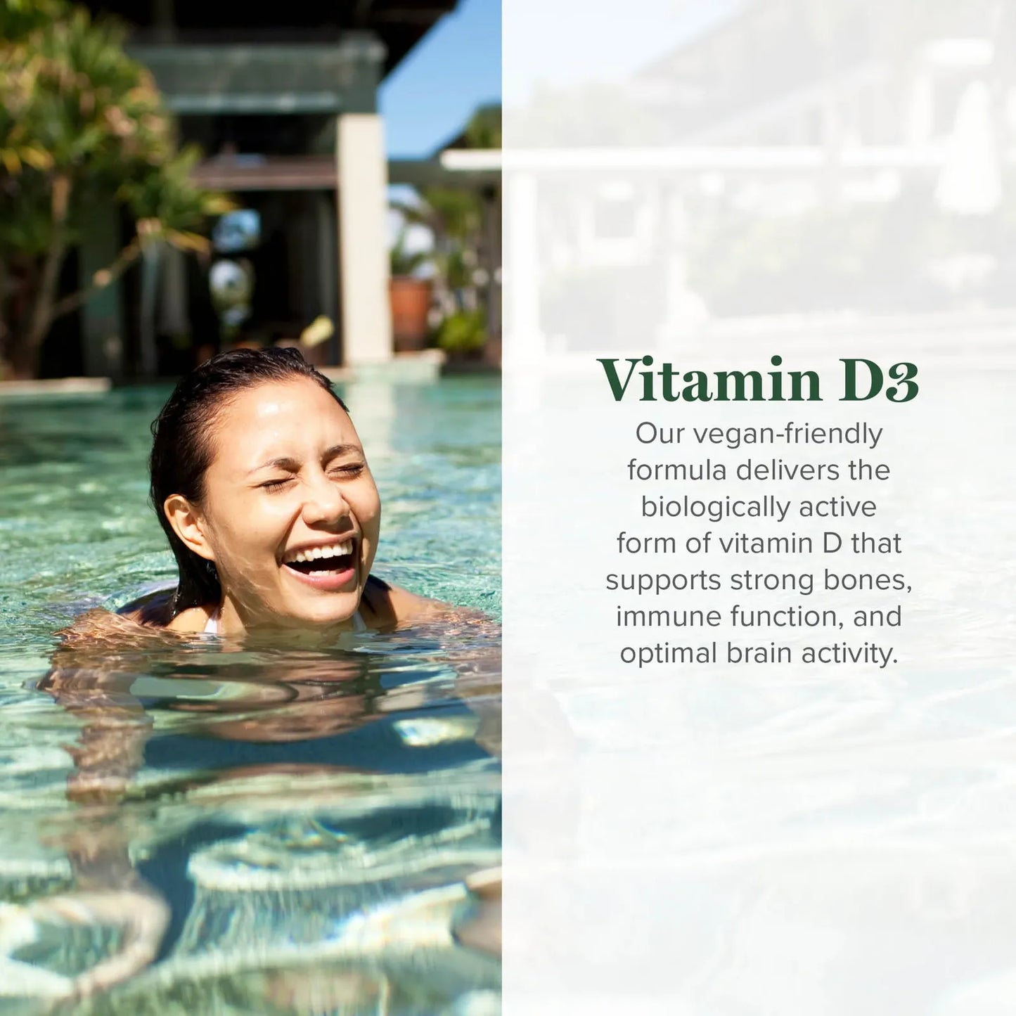 Vitamina D3 Liquida 5000 Ui Huesos Fuertes Sistema Inmune Salud Cerebral Vegano Sin Omg
