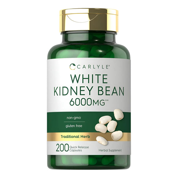 Bloqueador De Carbohidratos Frijol Blanco 6000 Mg 200 Cap - Imagen 1