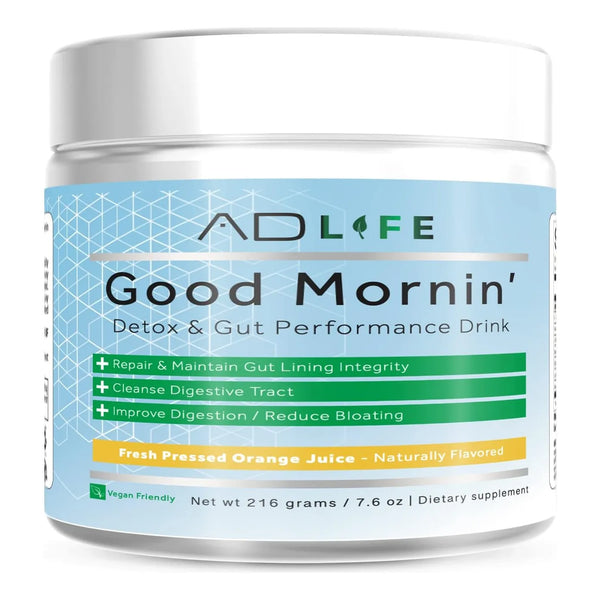 Bebida Desintoxicante Good Mornin Con L Glutamina Y Vinagre De Manzana 24 Porciones