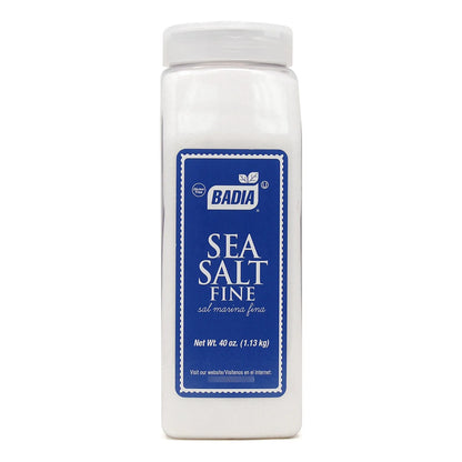 Sal Marina Fina Badia 1134 Gramos Potencia Sabores Naturales