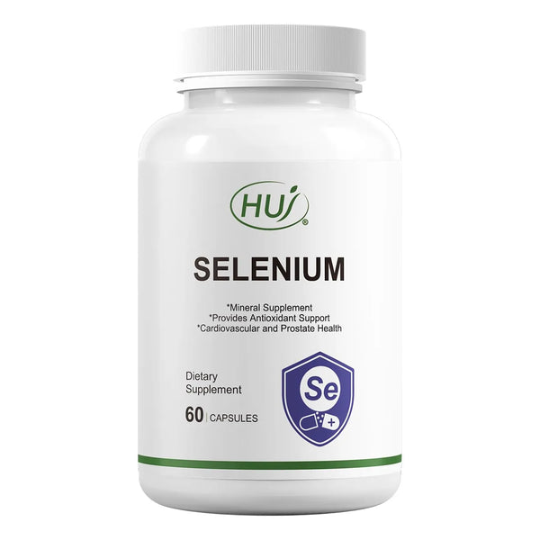 Cápsulas De Selenio 60 Unidades Soporte Antioxidante Mineral