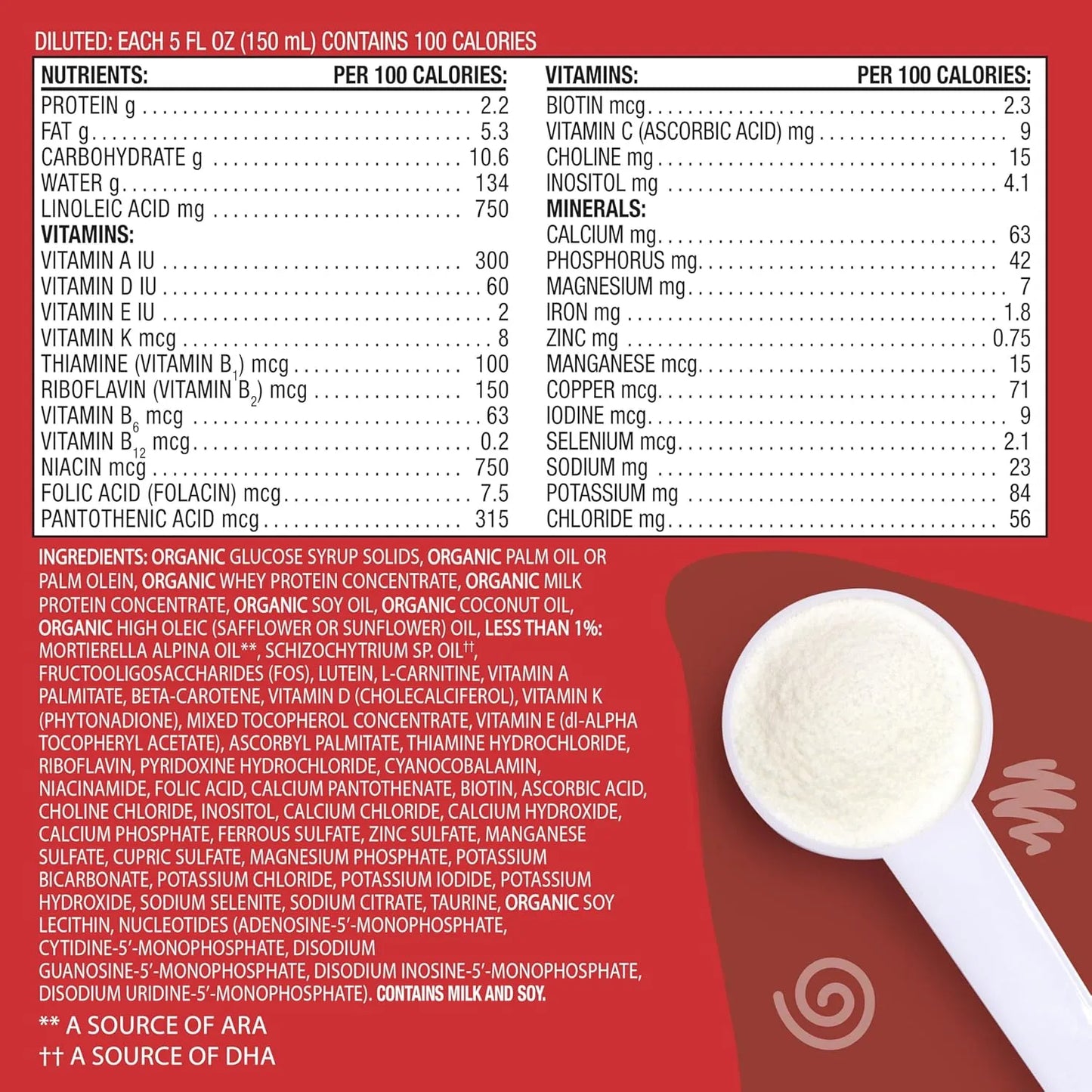 Leche Maternizada Orgánica Con Hierro Earths Best Para Bebés 400g Nutrición Completa
