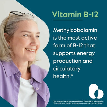 Vitamina B12 Metilcobalamina 5000mcg 240 Cápsulas Veganas Bestvite Energía Y Vitalidad
