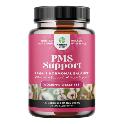 Suplemento Para Síndrome Premenstrual Alivia Calambres Equilibrio Hormonal Natural