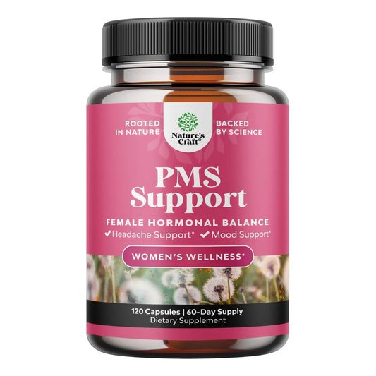 Suplemento Para Síndrome Premenstrual Alivia Calambres Equilibrio Hormonal Natural