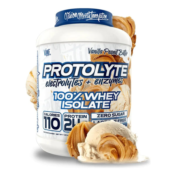 ProtoLyte Proteina Aislada De Suero En Polvo Sabor Mantequilla De Mani Y Vainilla 4.6 Libras Para Musculo Y Recuperacion