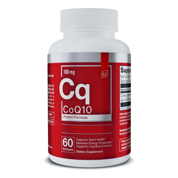 Capsulas Blandas Coq10 100 Mg Soporte Cardiovascular Y Cerebral 60 Unidades