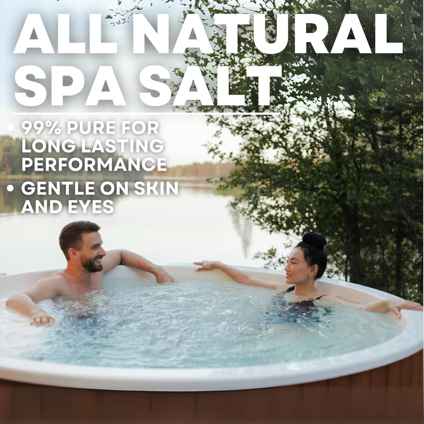 Sal De Spa Para Bañera Hidromasaje Sistema Agua Salada Gener Ultra Pura 5 Libras