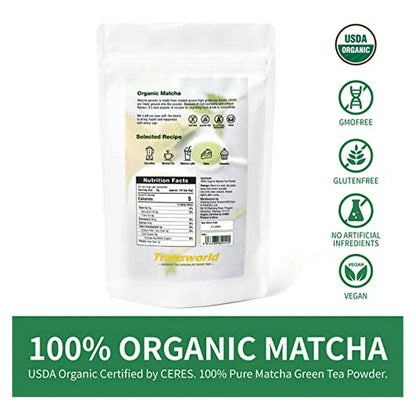 Té Verde Matcha Orgánico En Polvo Grado Ceremonial 100 Puro Energía Natural