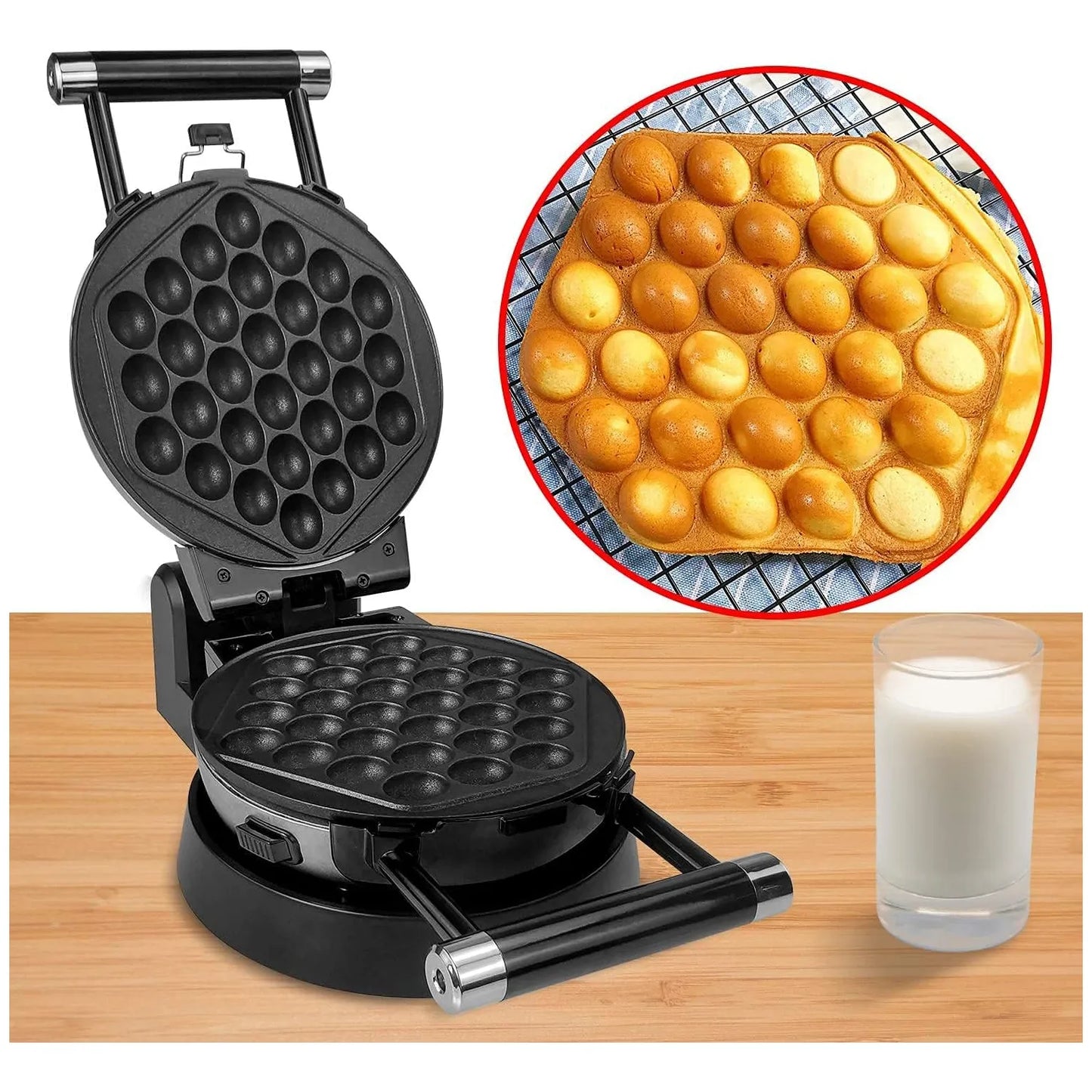 Maquina 3 En 1 Para Gofres Tortillas Y Waffles Platos Intercambiables Antiadherentes