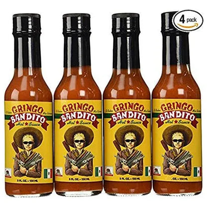 Salsa Picante Roja Original 148ml Paquete De 4 Sabores Intensos Natural