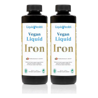 Suplemento Vegano De Hierro Líquido Con SunActive Ferrochel Energía Natural Y Apoyo Inmunológico