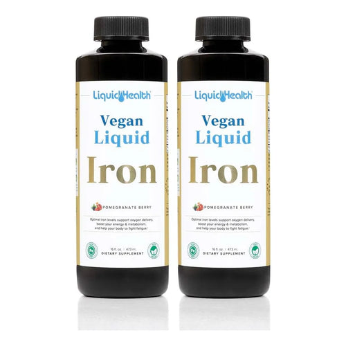 Suplemento Vegano De Hierro Líquido Con SunActive Ferrochel Energía Natural Y Apoyo Inmunológico