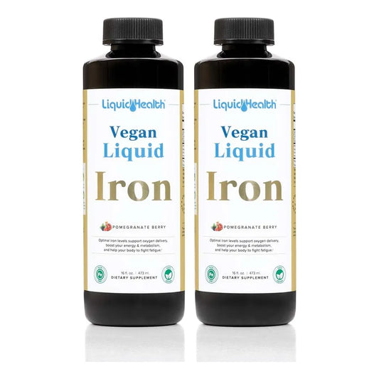 Suplemento Vegano De Hierro Líquido Con SunActive Ferrochel Energía Natural Y Apoyo Inmunológico