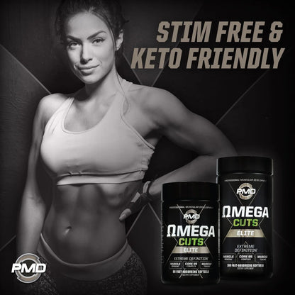 Omega Cuts Elite Formula Perdida De Grasa Y Definicion Muscular Con Cla Y Mct