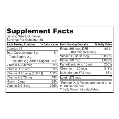 Multivitamínico En Gomitas Kirk - Imagen 3