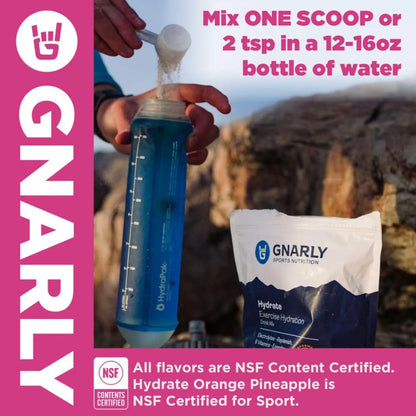 Mezcla Hidratante De Electrolitos Frambuesa Gnarly Nutrition Para Ejercicio Y Recuperación
