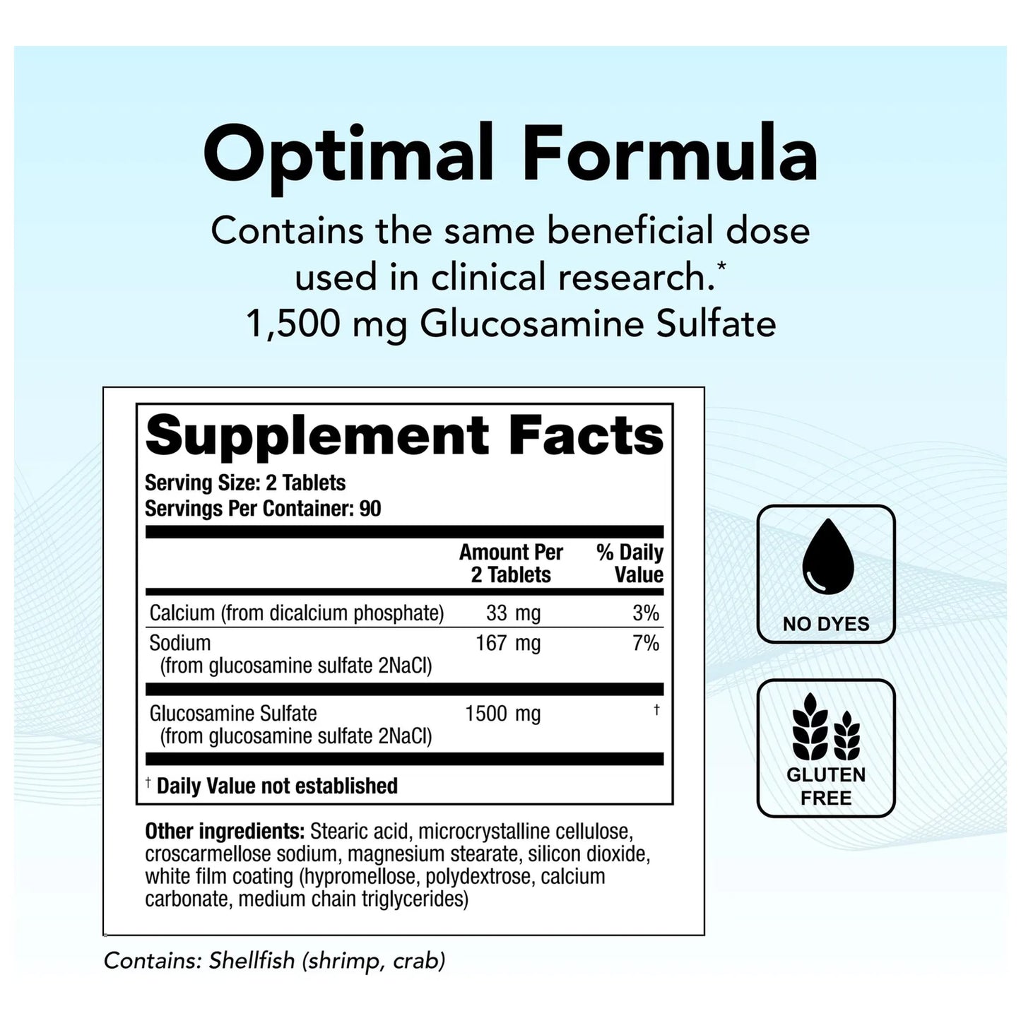 OptiFlex G Sulfato De Glucosamina 90 Días Suplemento Articular Salud