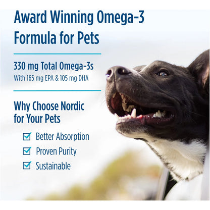Omega 3 Para Mascotas 90 Geles Blandos Aceite De Pescado Para Perros Con EPA Y DHA