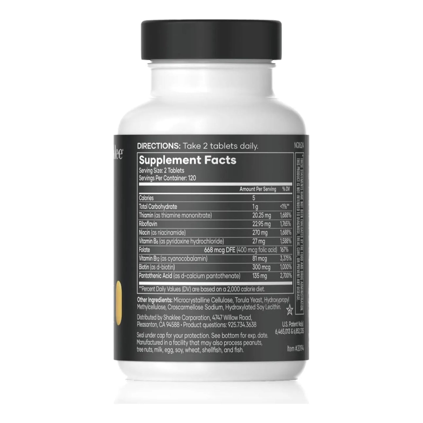 Complejo B Bioactivo Energia Salud Cardiovascular Y Cerebral