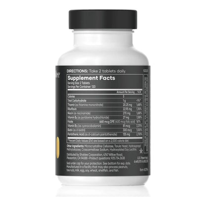 Complejo B Bioactivo Energia Salud Cardiovascular Y Cerebral