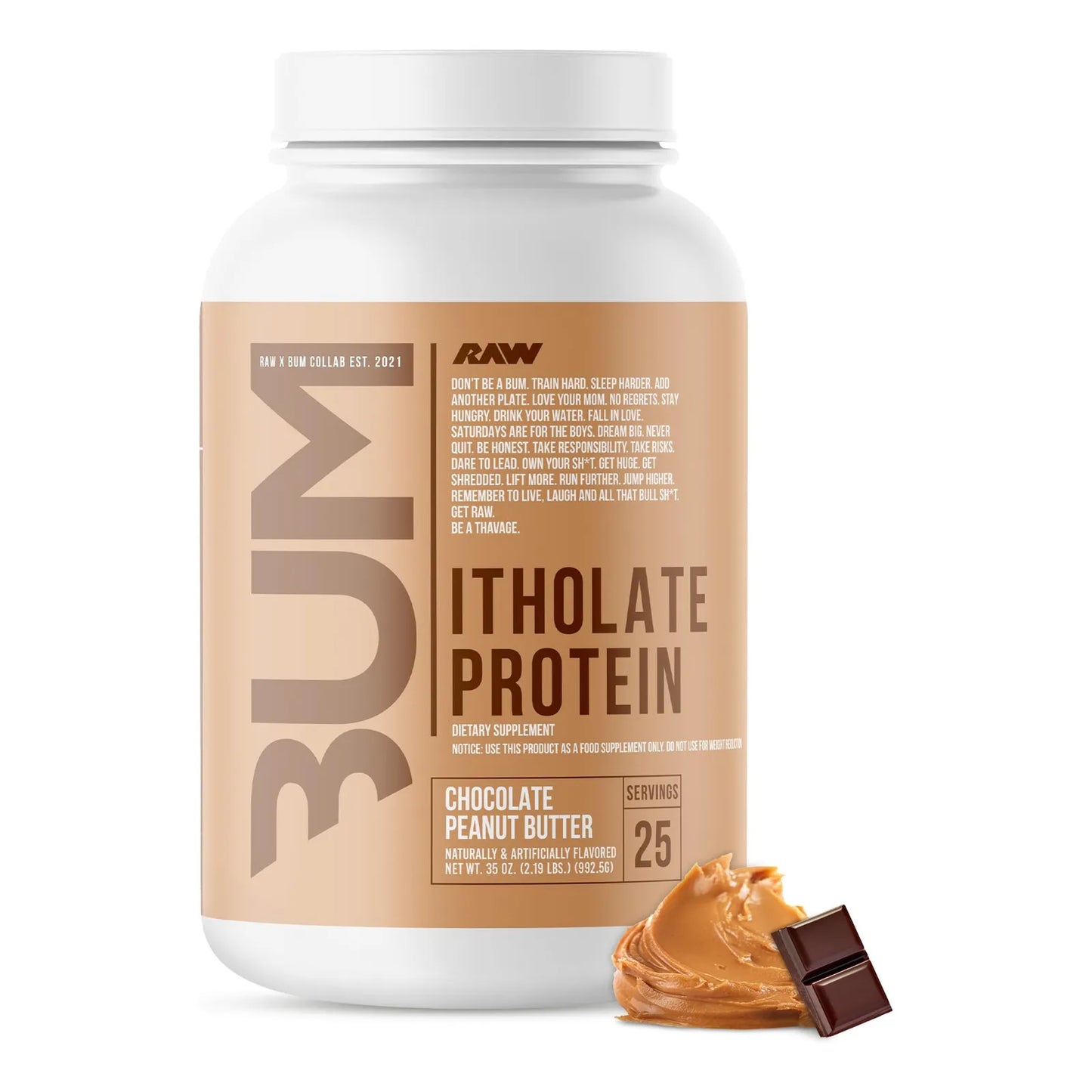 Proteína CBUM ISO 1.7 Lb Chocolate Mantequilla Cacahuete Aislado Suero Leche