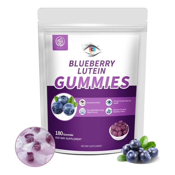 Gomitas De Luteína Y Arándano Para Ojos 180 Unidades Salud Ocular