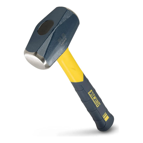 Estwing Martillo De Perforacion Fibra De Vidrio 3 Libras Golpe Potente Y Durabilidad