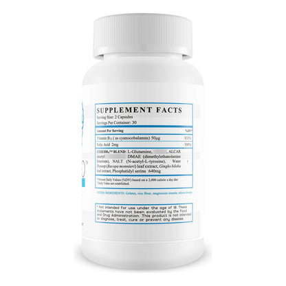 Suplemento Cerebral Premium Unbreakable Brain Pro Memoria Y Concentración
