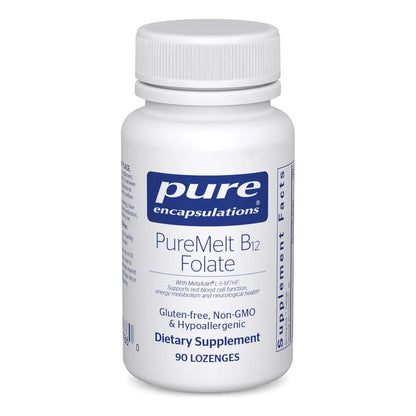 Vitamina B12 Con L 5 MTHF Pure Encapsulations 90 Tabletas Metabolismo Energía