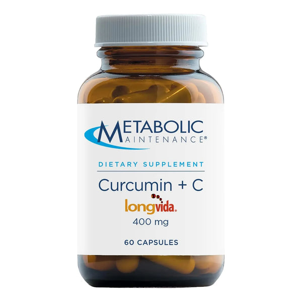 Cúrcuma Longvida Con Vitamina C Para Soporte Musculoesquelét