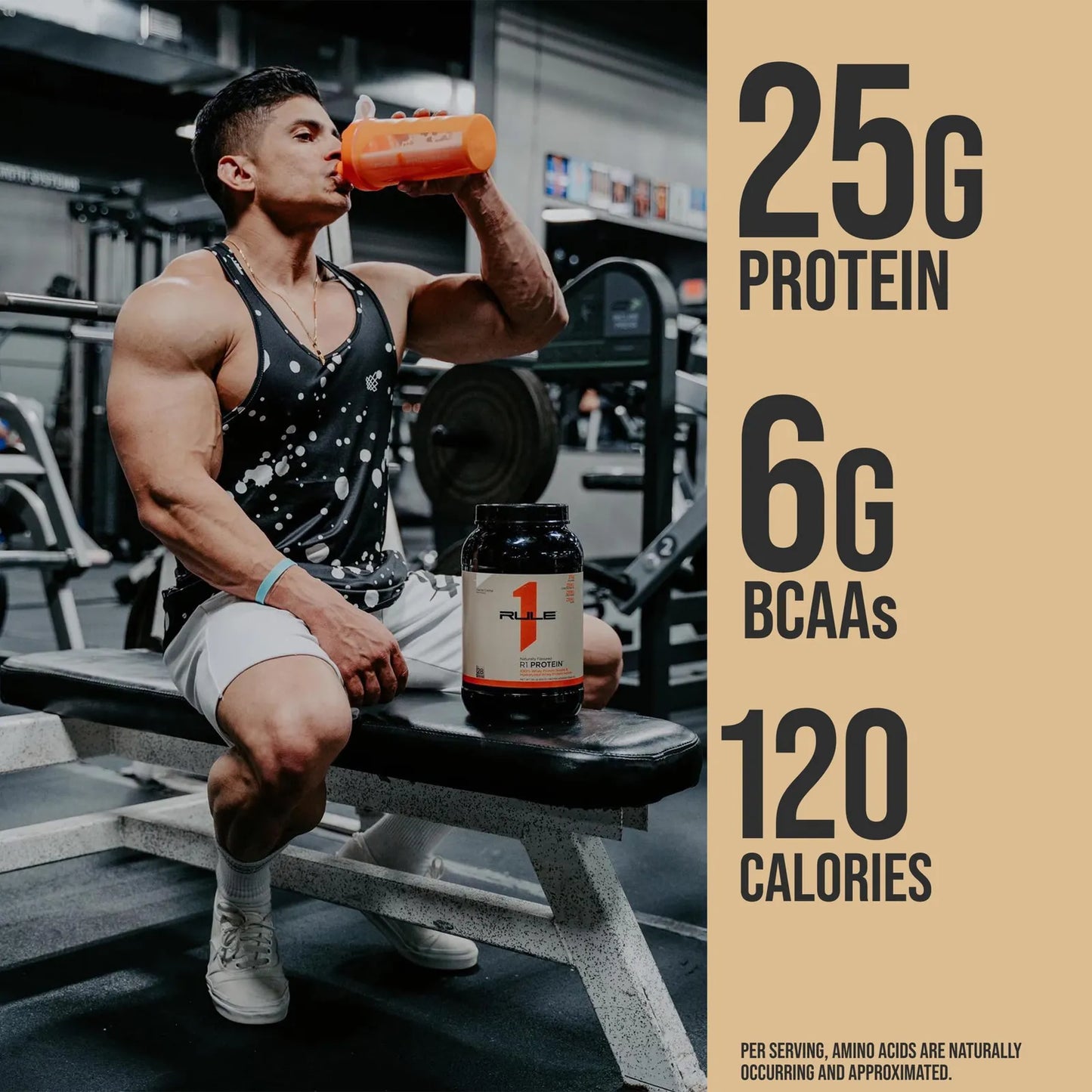 Proteina Aislada De Suero En Polvo Sabor Natural 25g Pura Y Hidrolizada