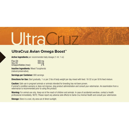 Suplemento Omega Boost Para Aves De Corral 946 Ml Enriquecido Con Ácidos Grasos Y Vitamina E